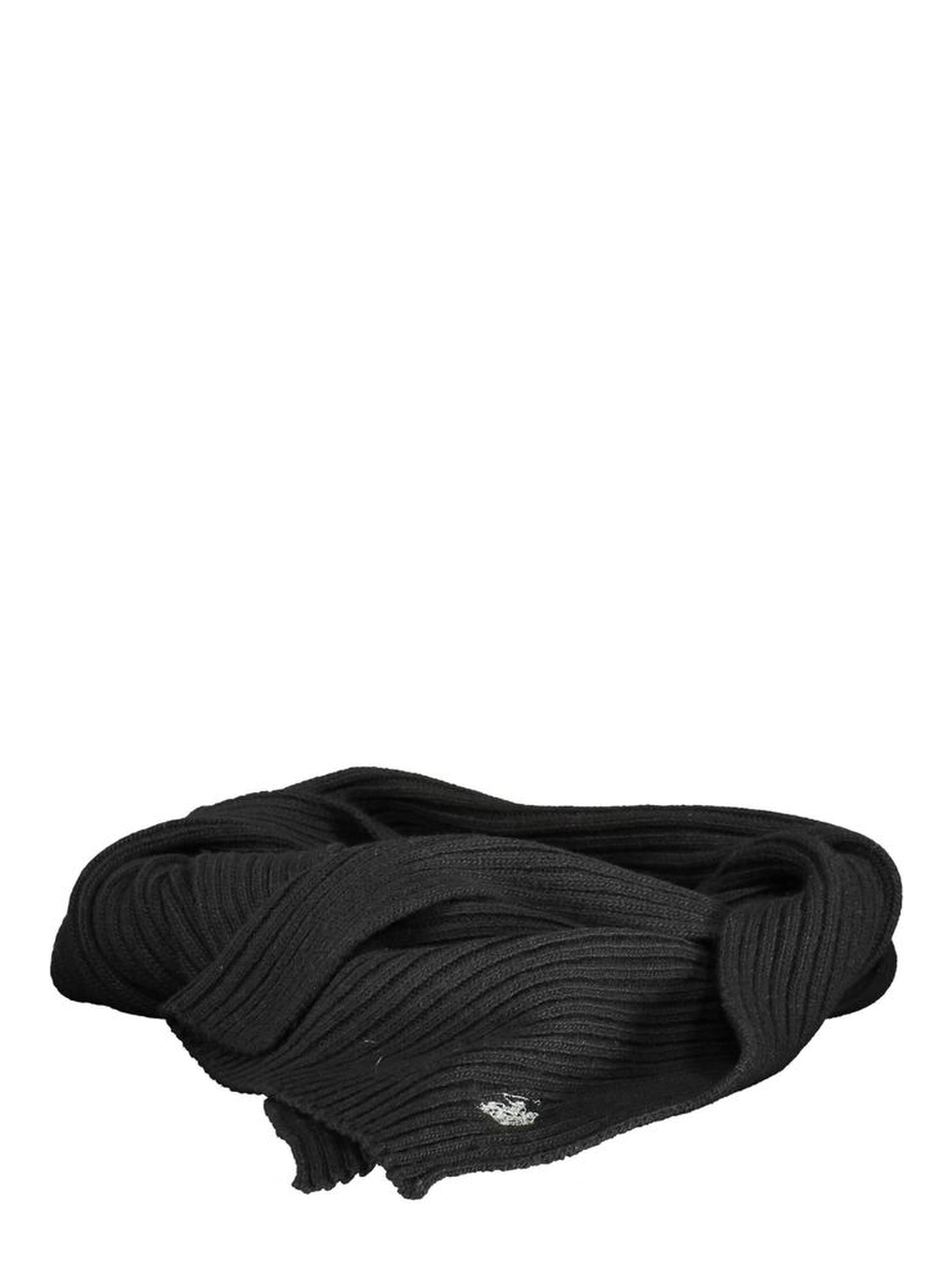 Black Wool Scarf