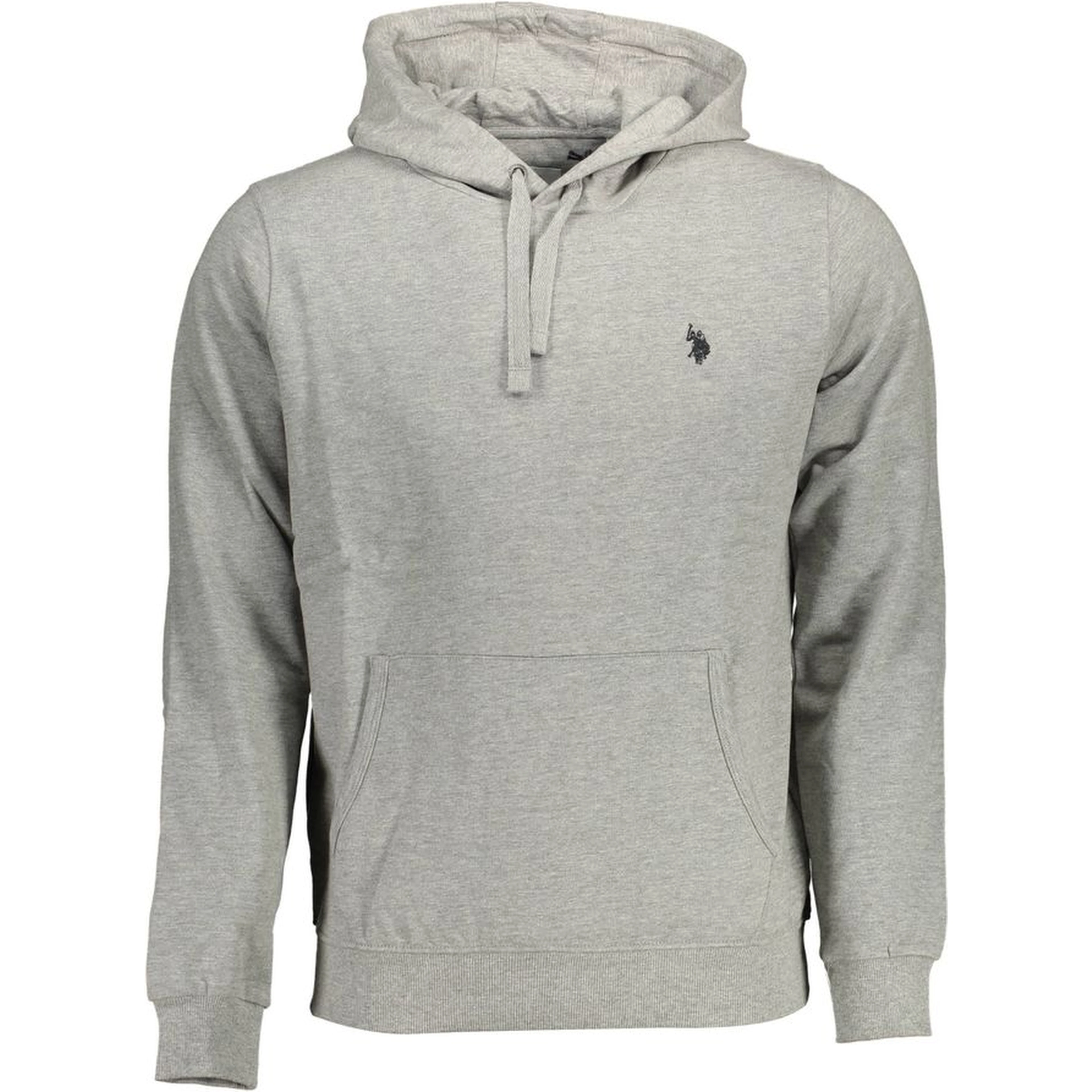 Gray Cotton Men Sweater