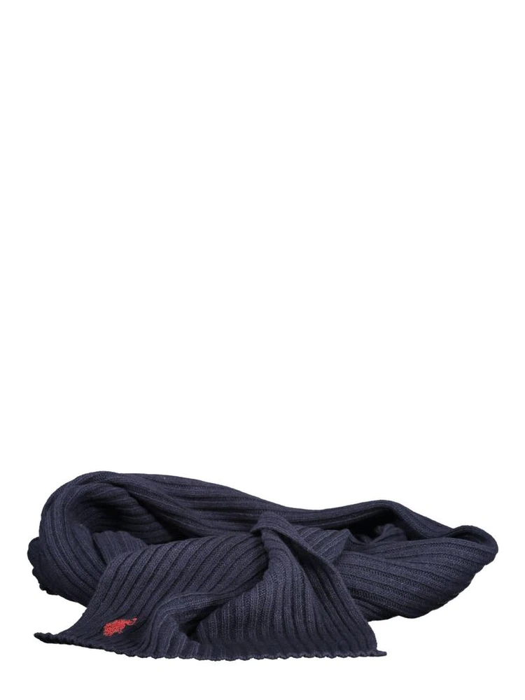 Blue Wool Scarf