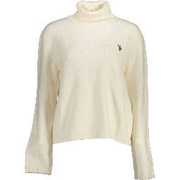 White Nylon Sweater