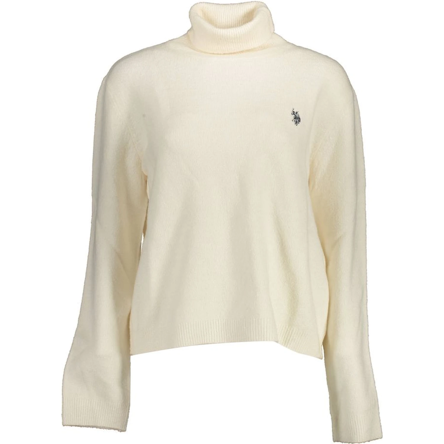 White Nylon Sweater