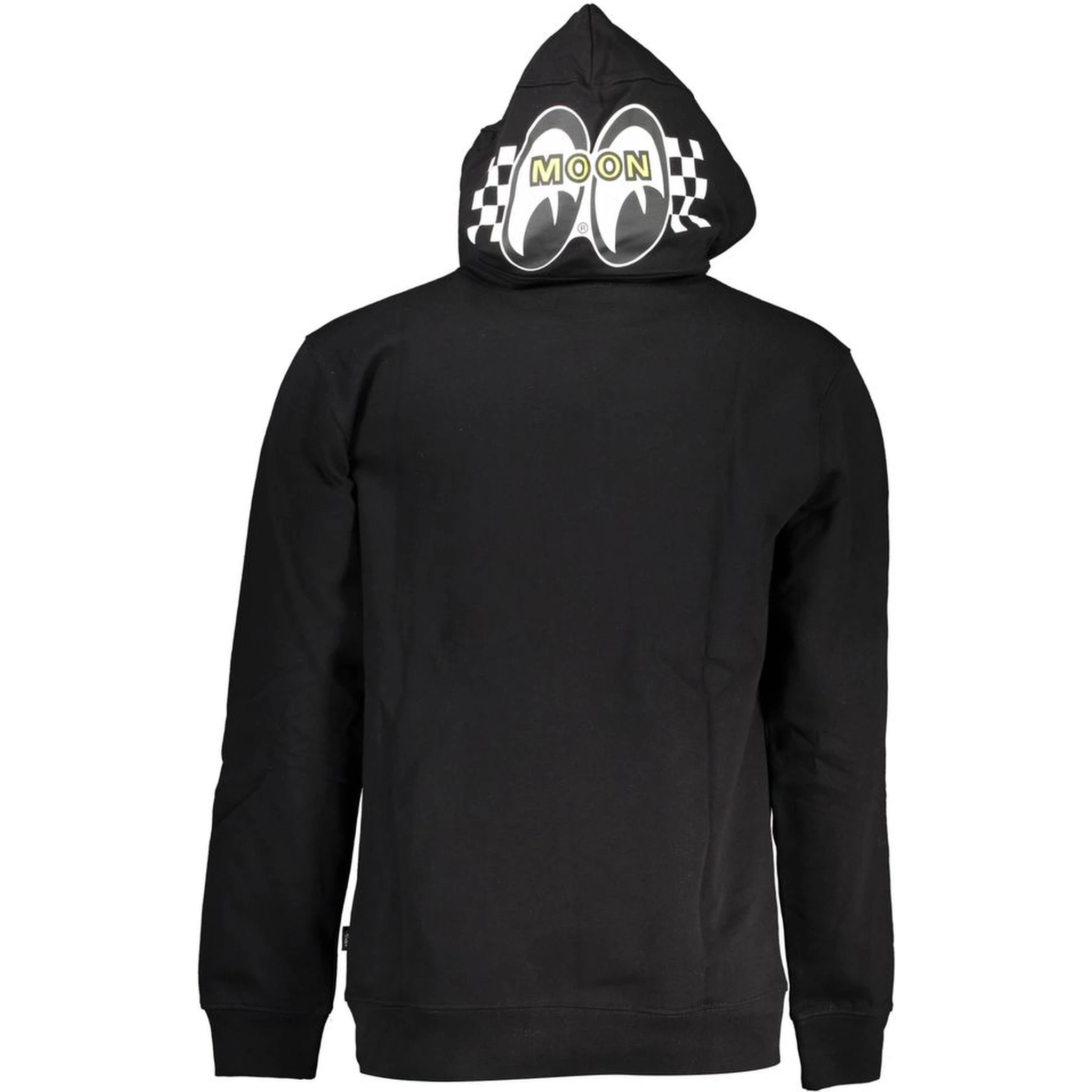 Black Cotton Men Sweater