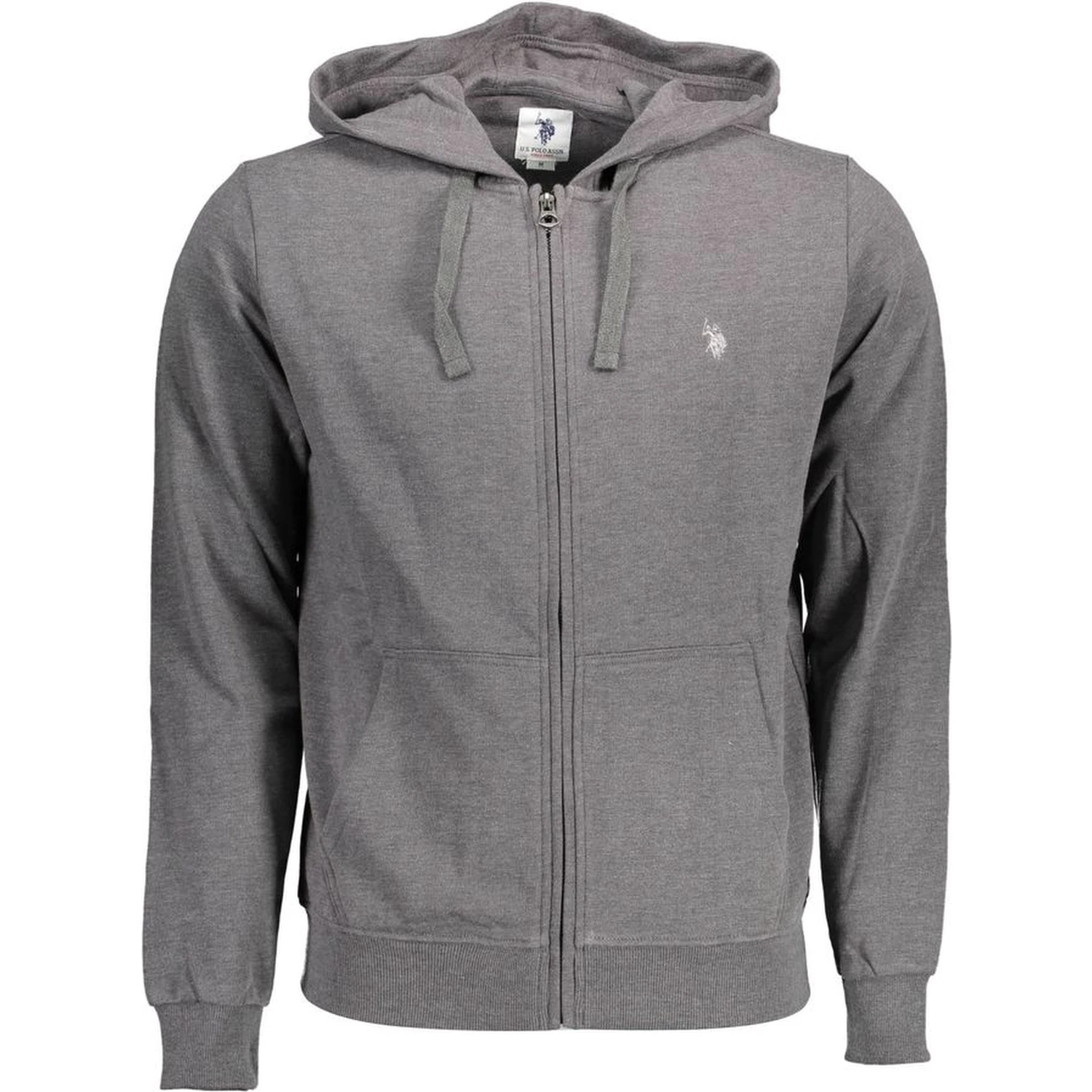 Gray Cotton Men Sweater