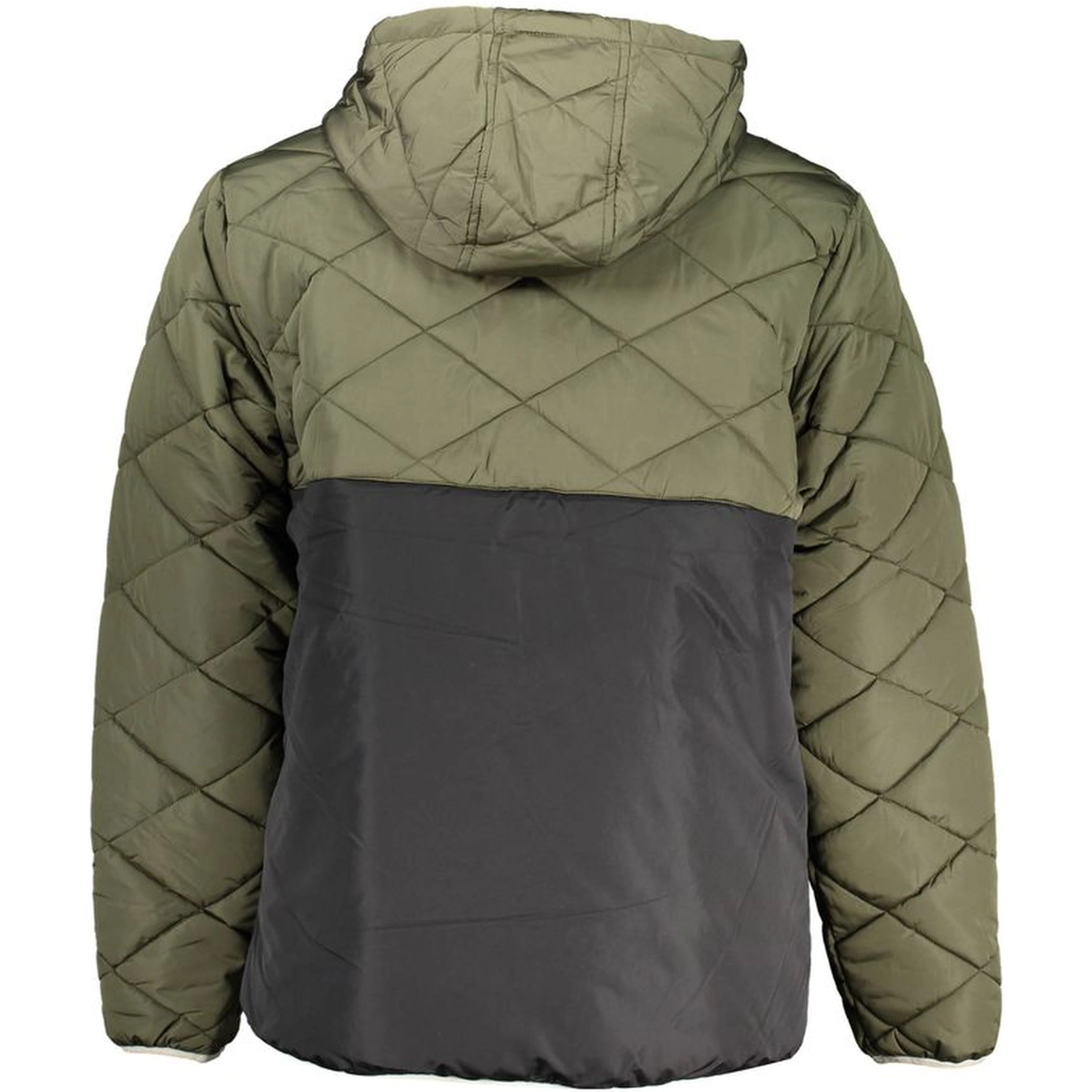 Green Polyester Men's Jacket