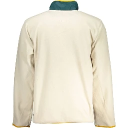 Beige Polyester Men Sweater