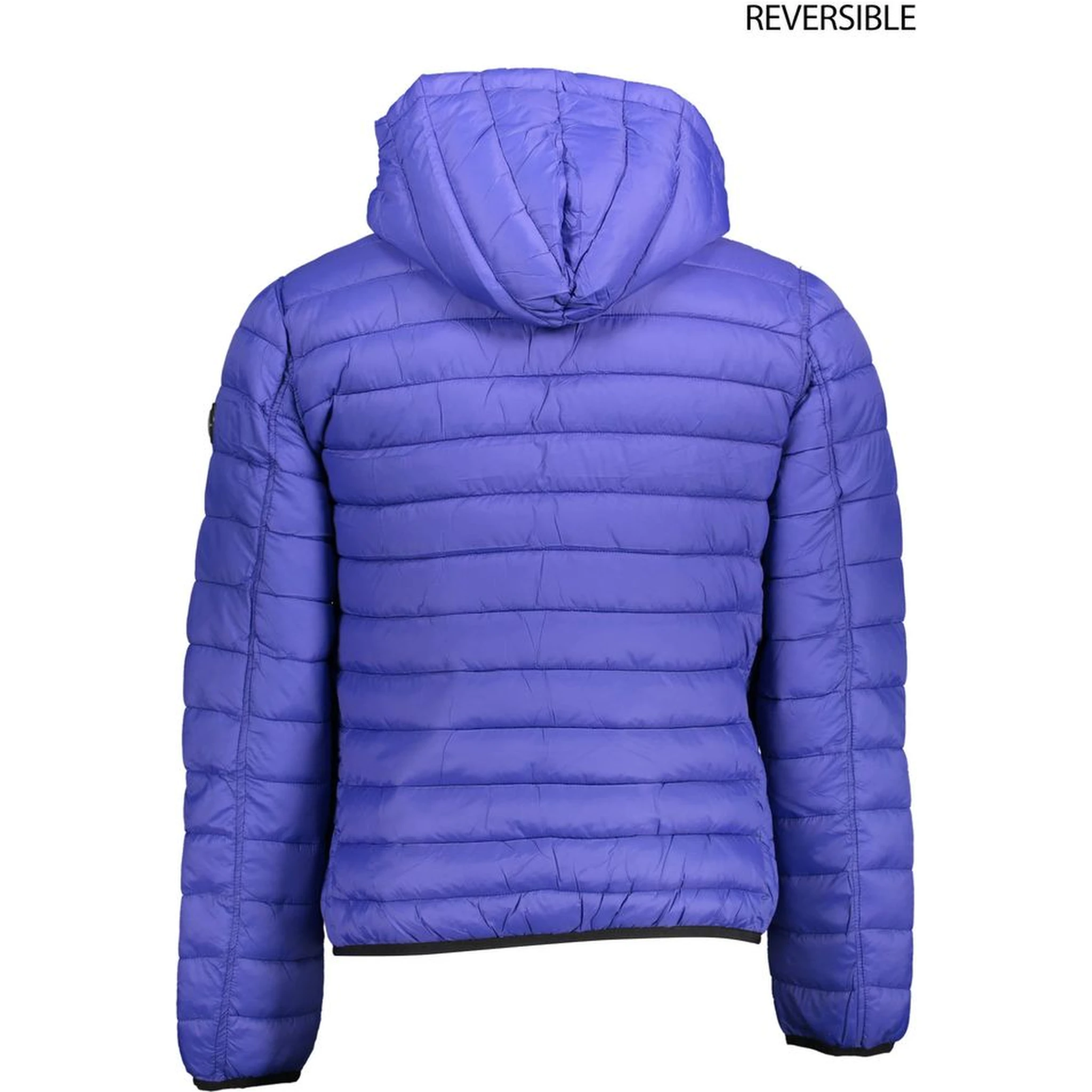Blue Nylon Jackets & Coat