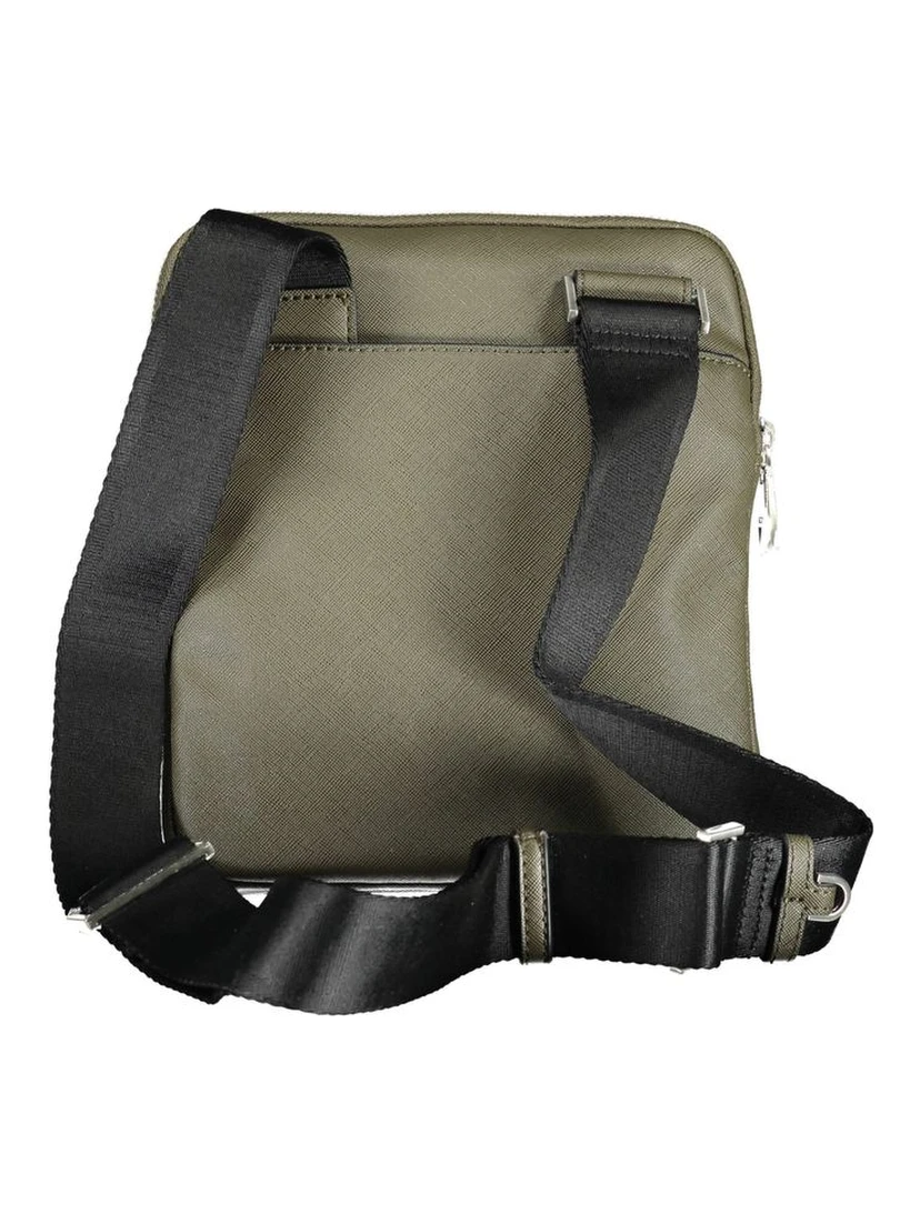Green Polyamide Shoulder Bag