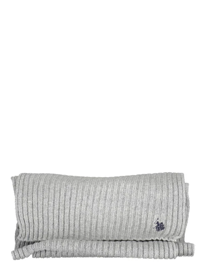Gray Wool Scarf