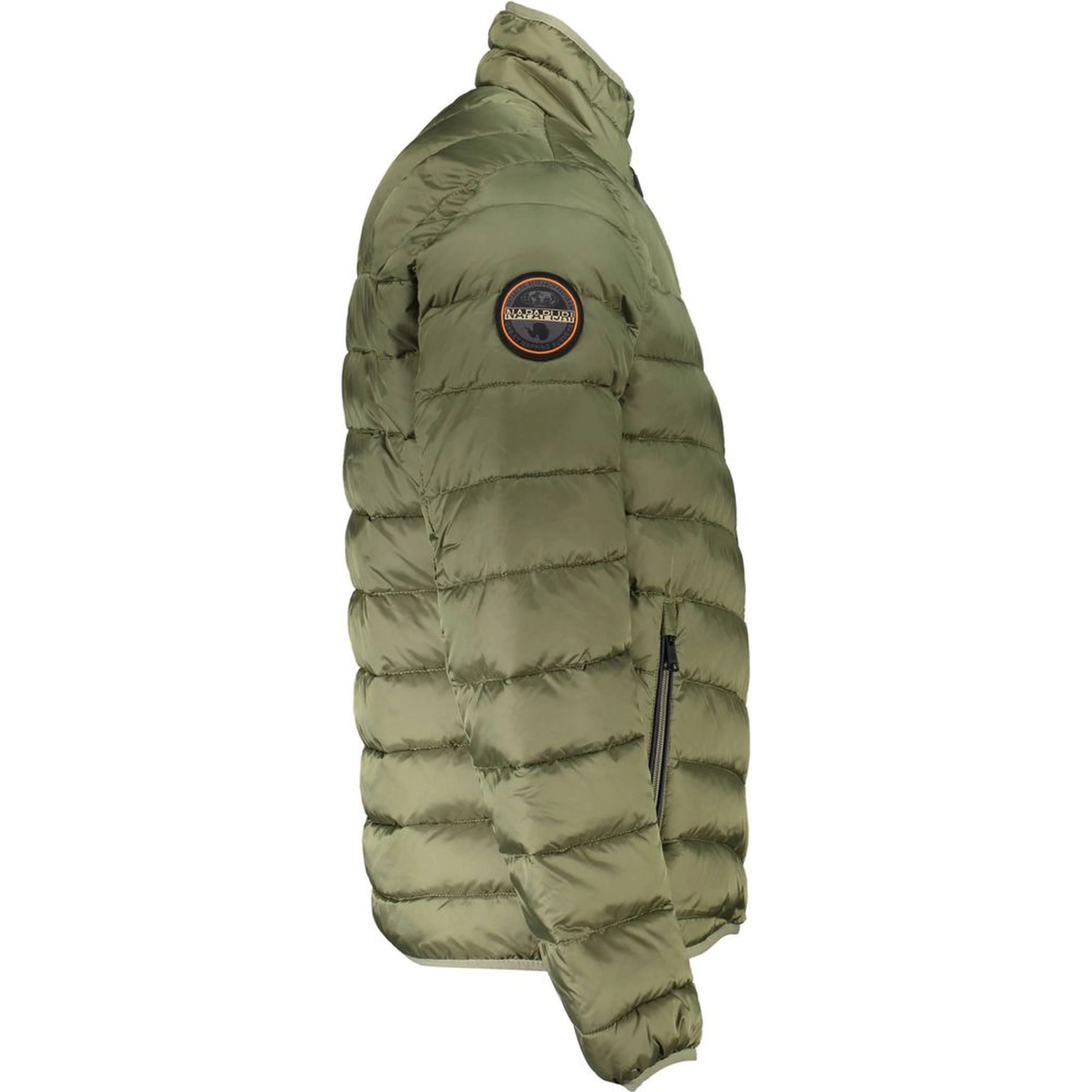 Green Polyamide Men Jacket