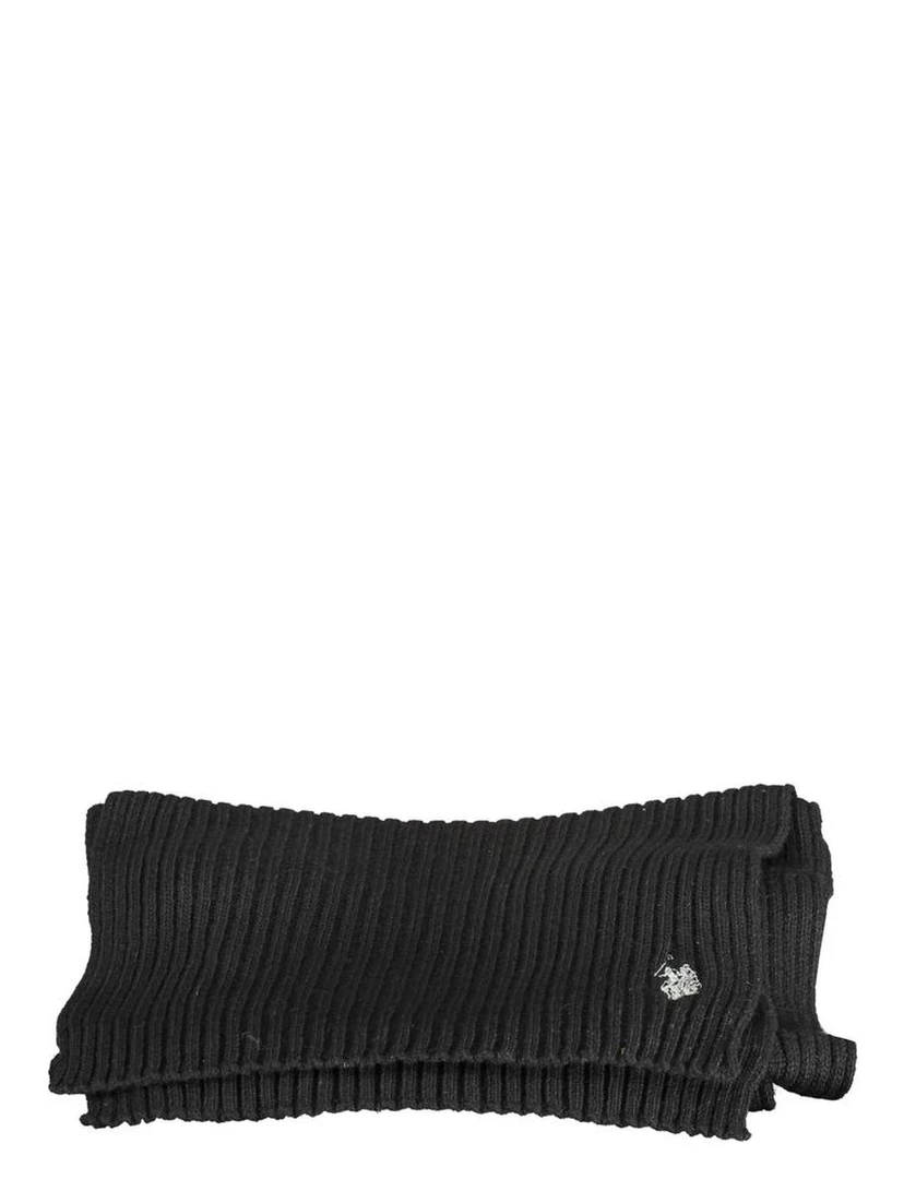 Black Wool Scarf