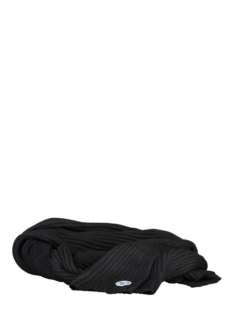 Black Cotton Scarf