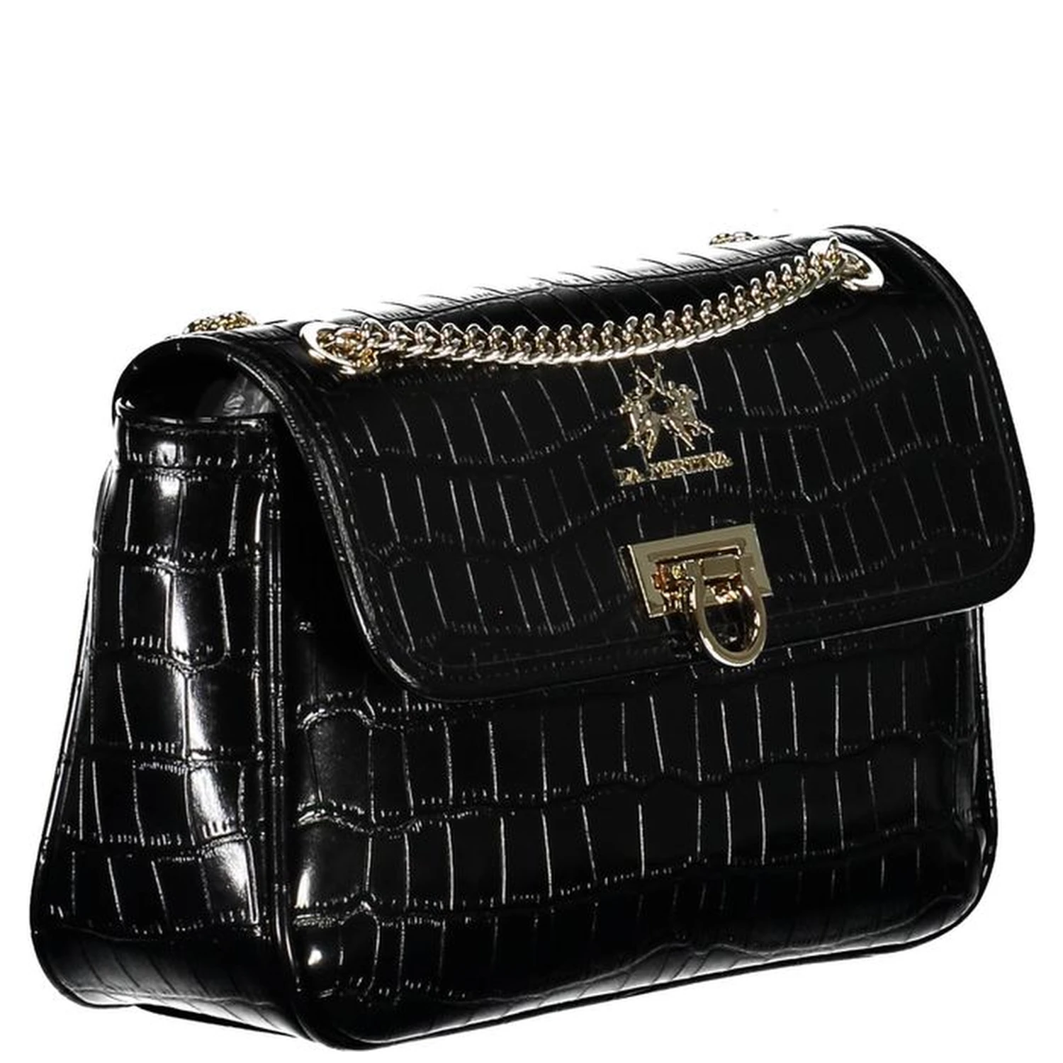 Black Polyethylene Handbag