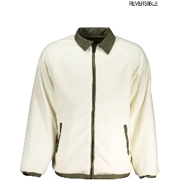 Green Nylon Men Jacket