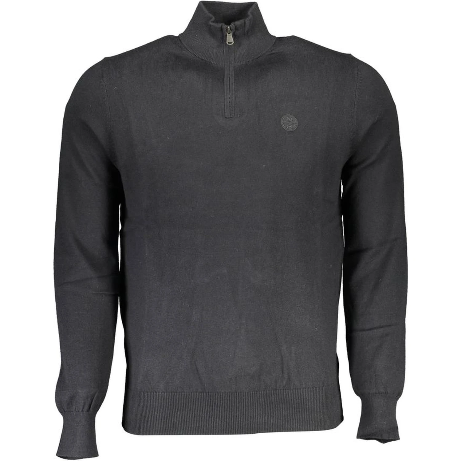 Black Cotton Sweater