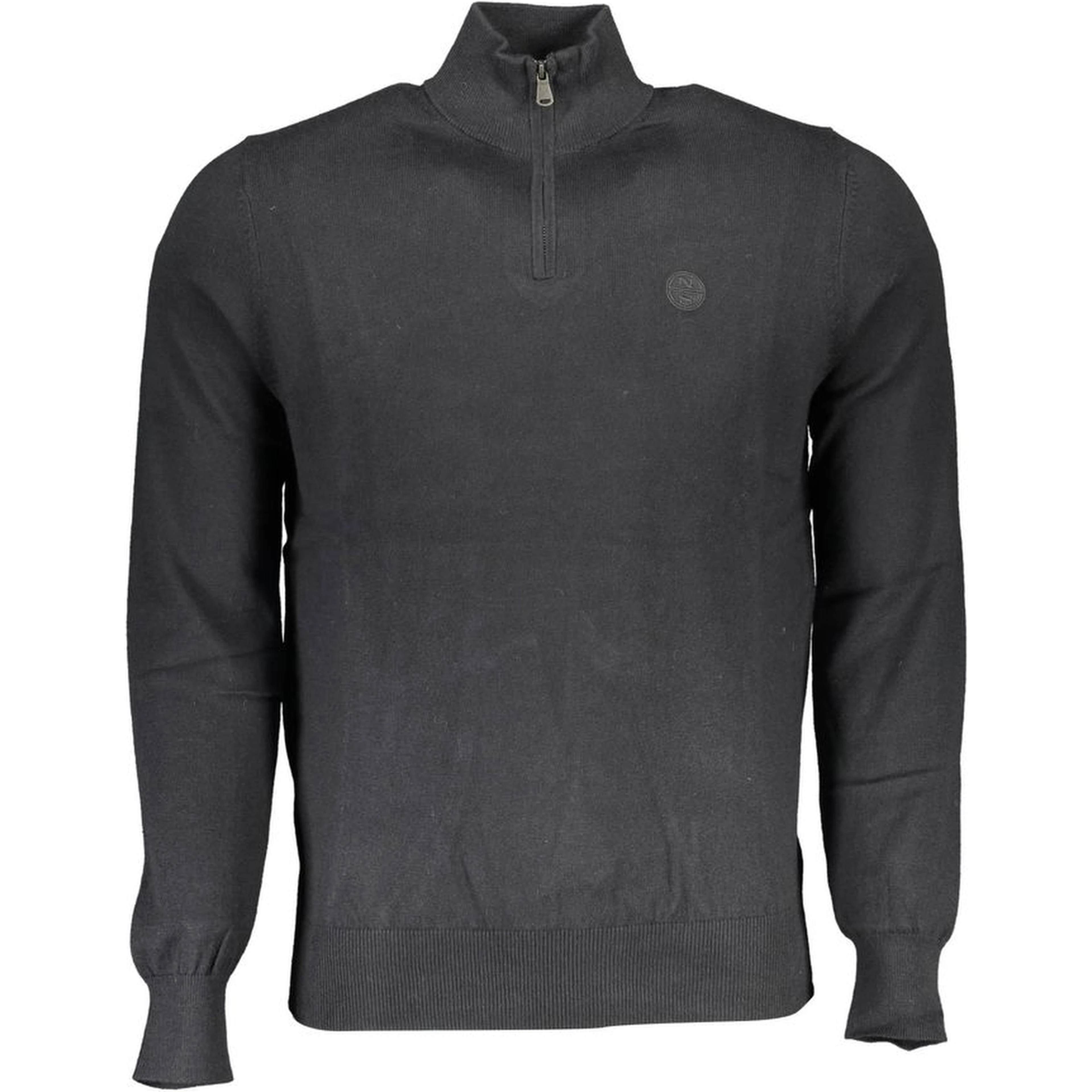 Black Cotton Sweater
