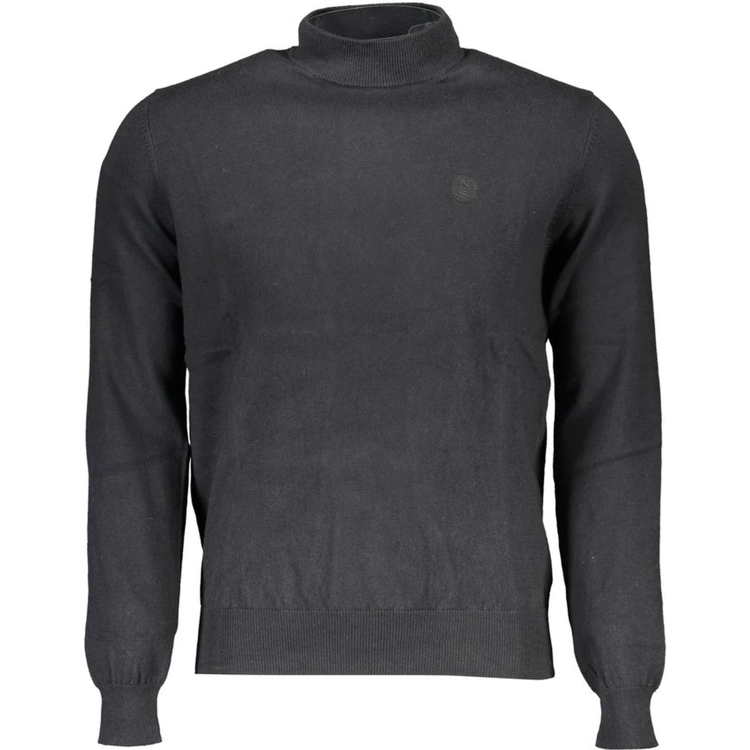 Black Cotton Sweater
