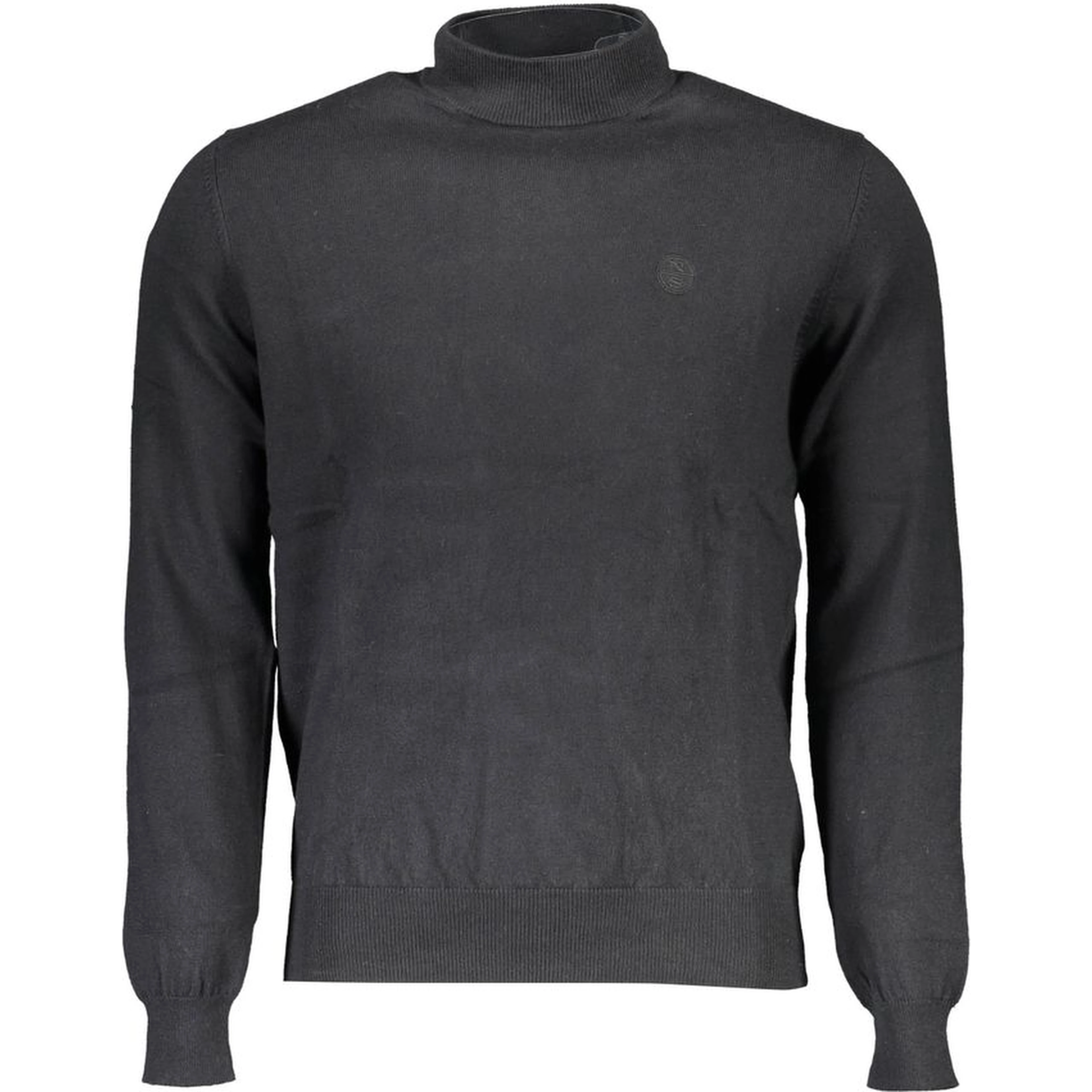 Black Cotton Sweater