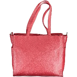 Red Polyethylene Handbag