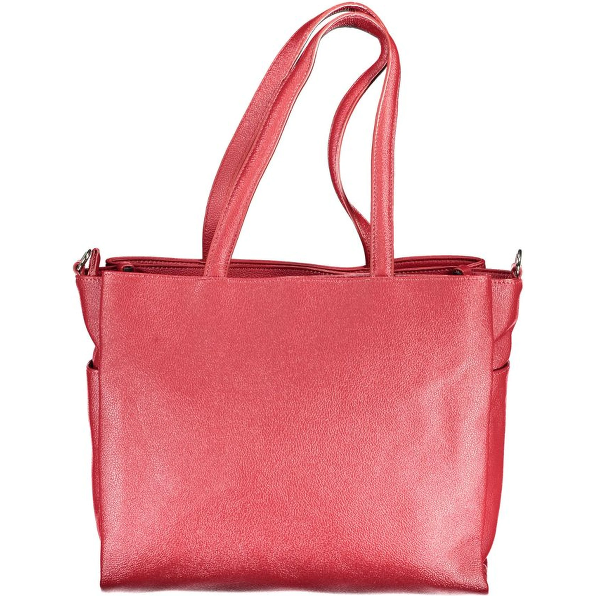 Red Polyethylene Handbag