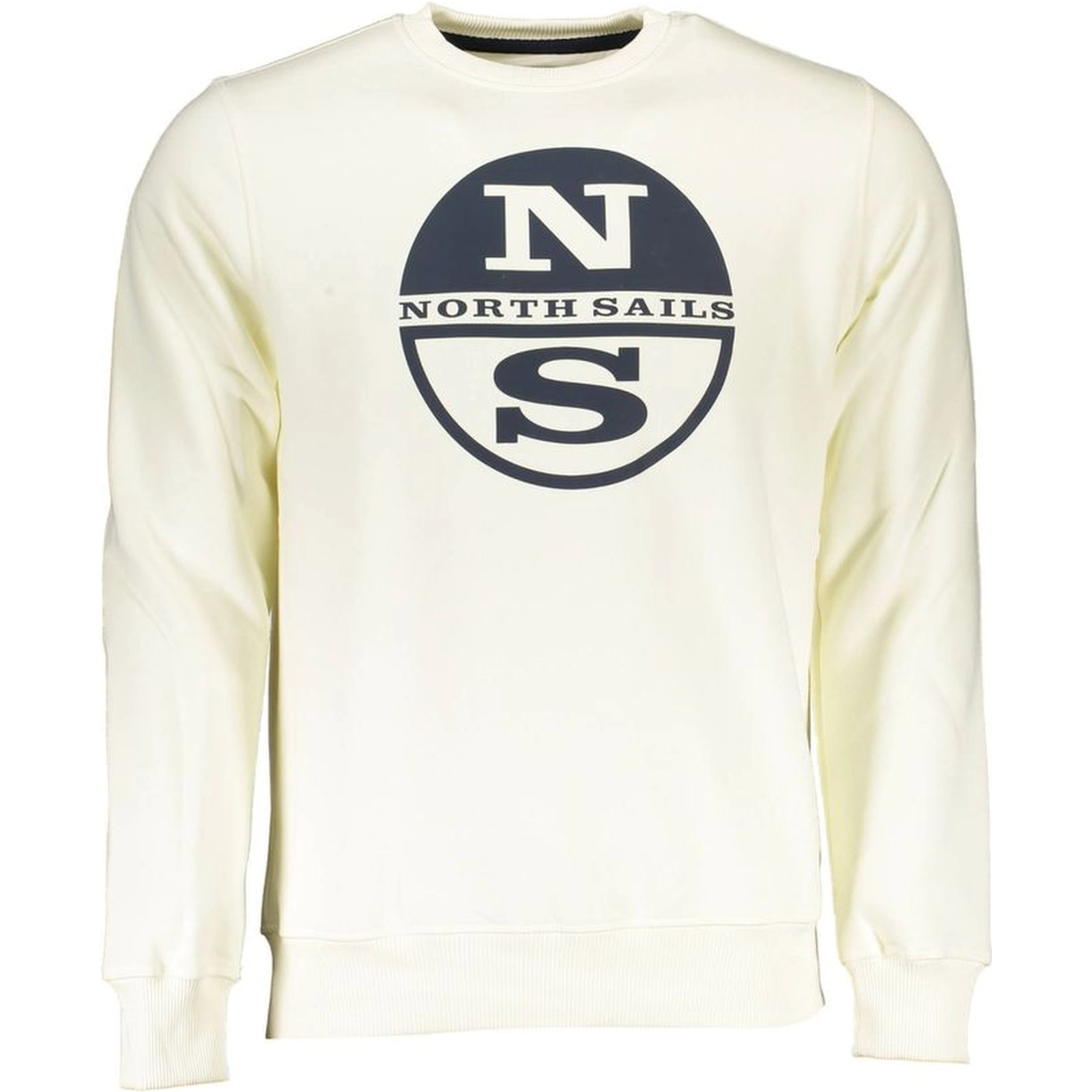 White Cotton Men Sweater