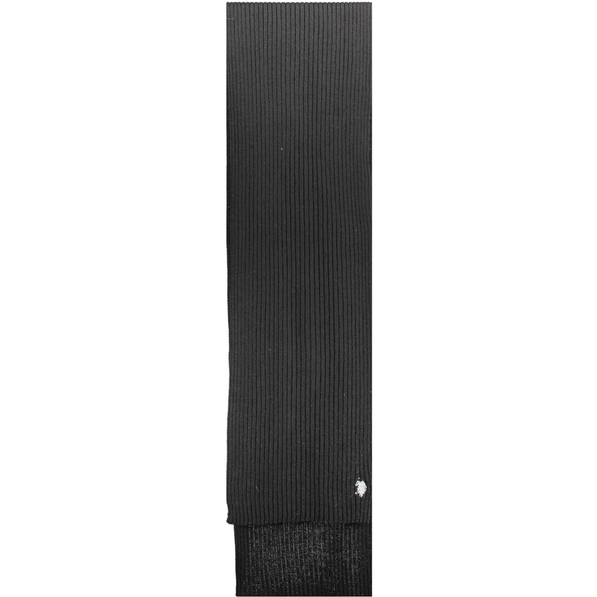 Black Wool Scarf