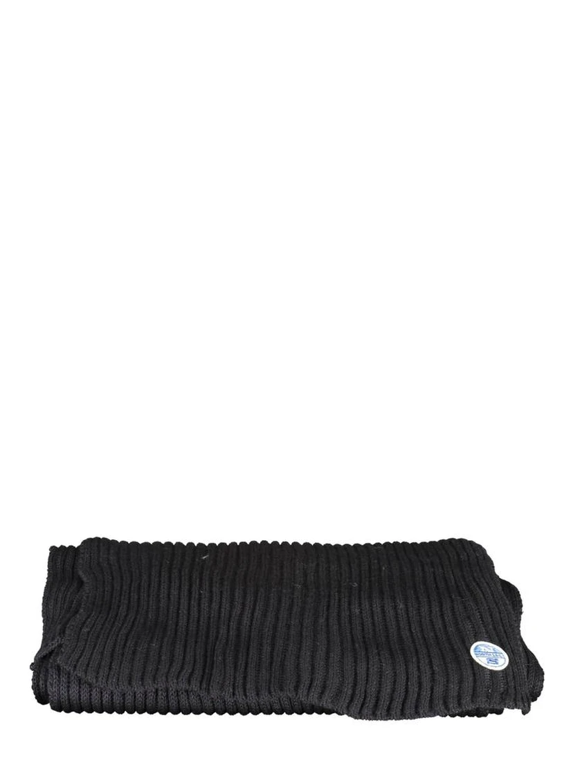 Black Cotton Scarf