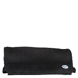 Black Cotton Men Scarf