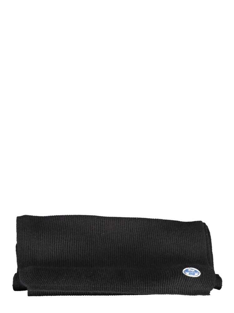 Black Cotton Men Scarf alternative