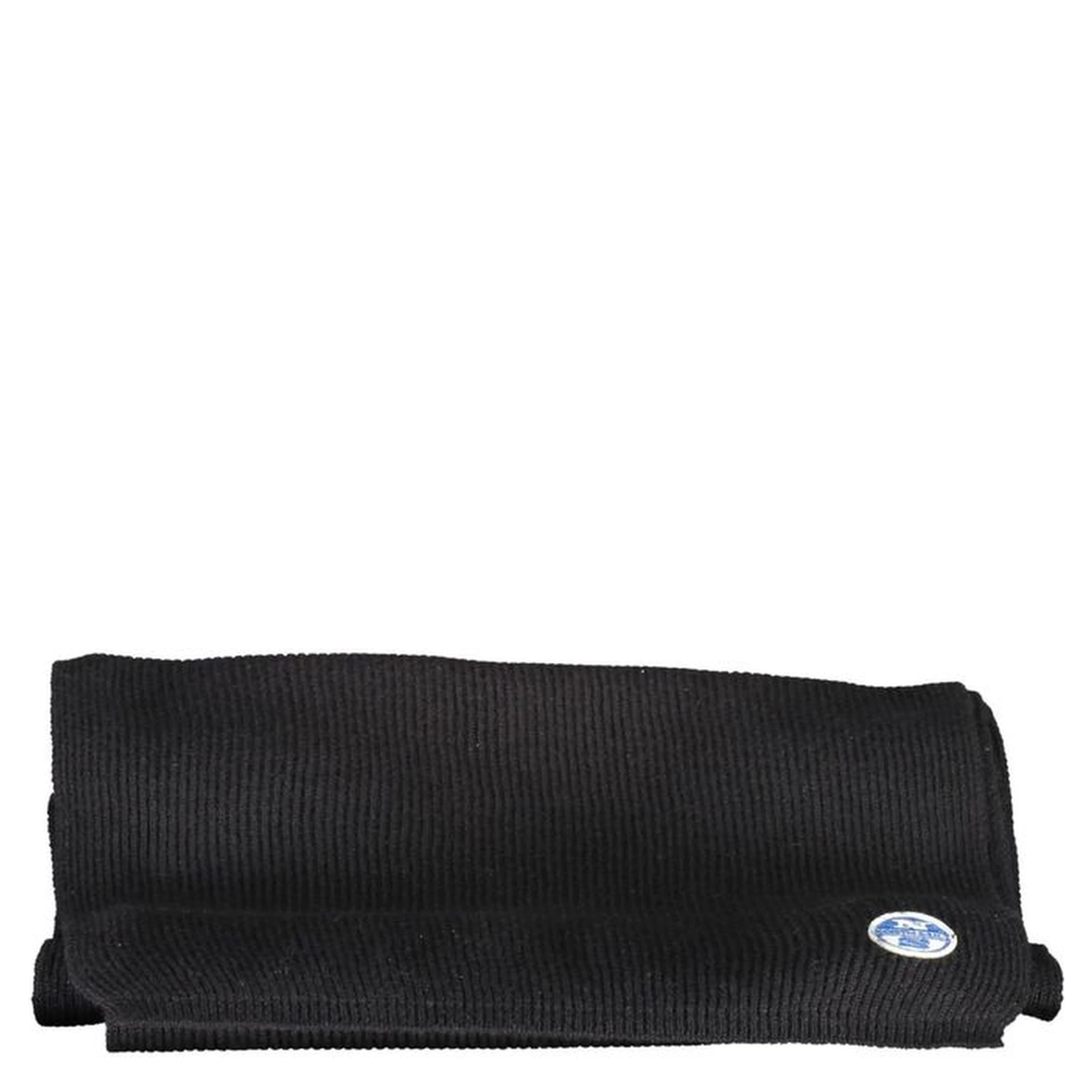 Black Cotton Men Scarf