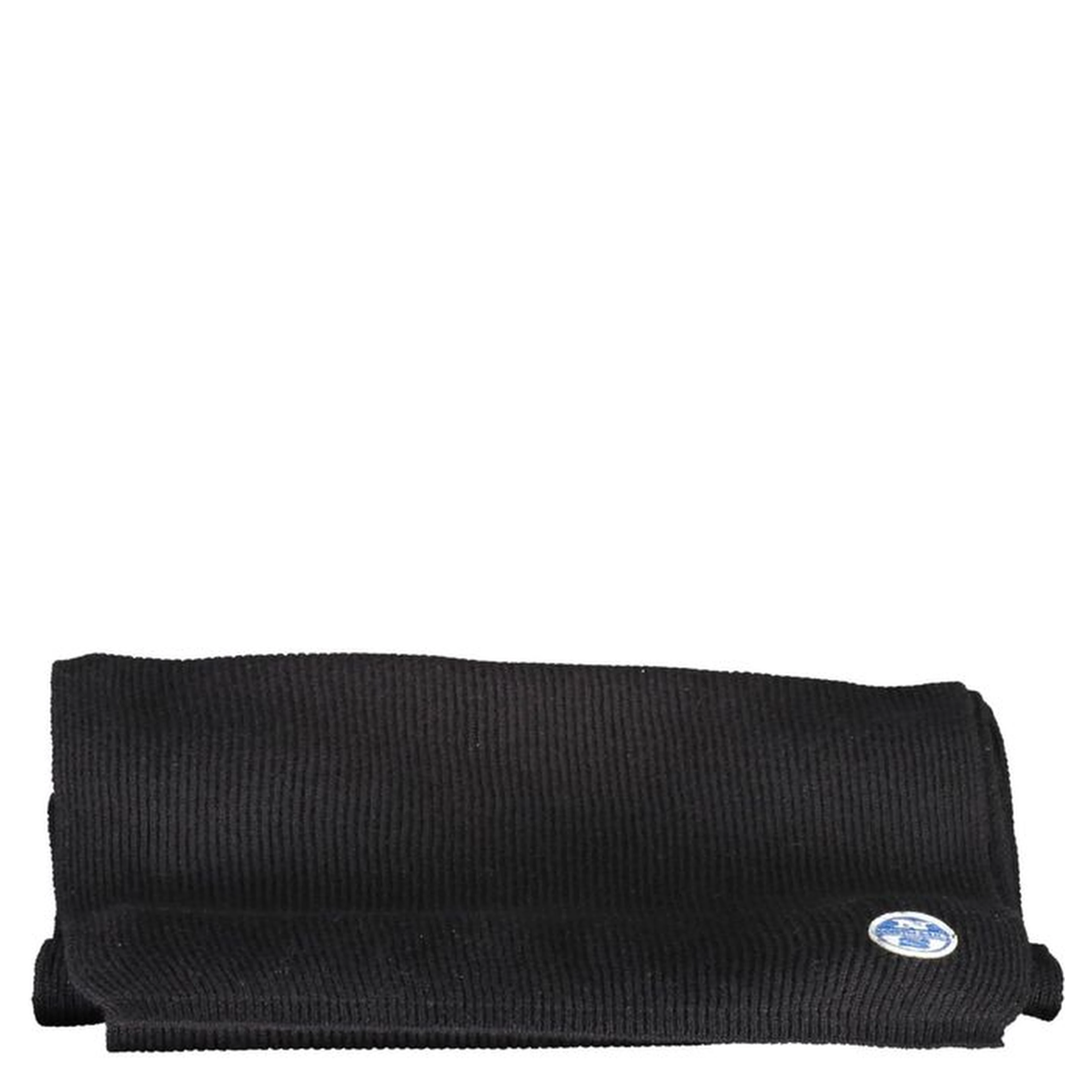 Black Cotton Men Scarf