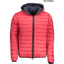 Blue Nylon Jackets & Coat
