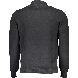 Black Cotton Sweater