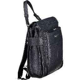 Blue Polyethylene Backpack