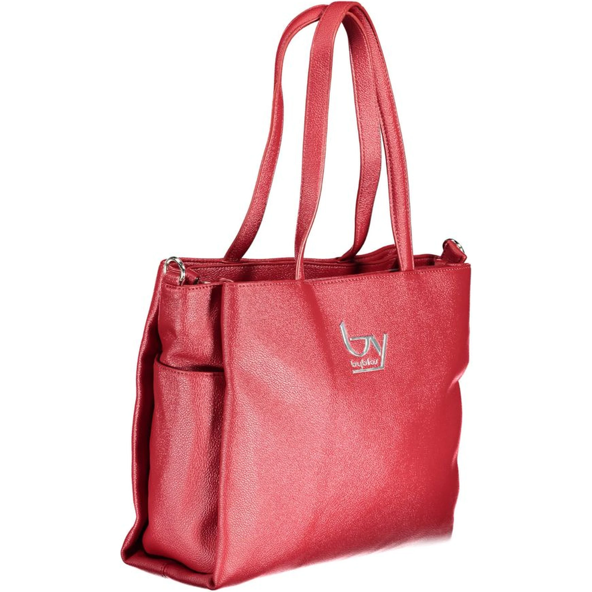 Red Polyethylene Handbag