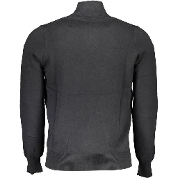 Black Cotton Sweater