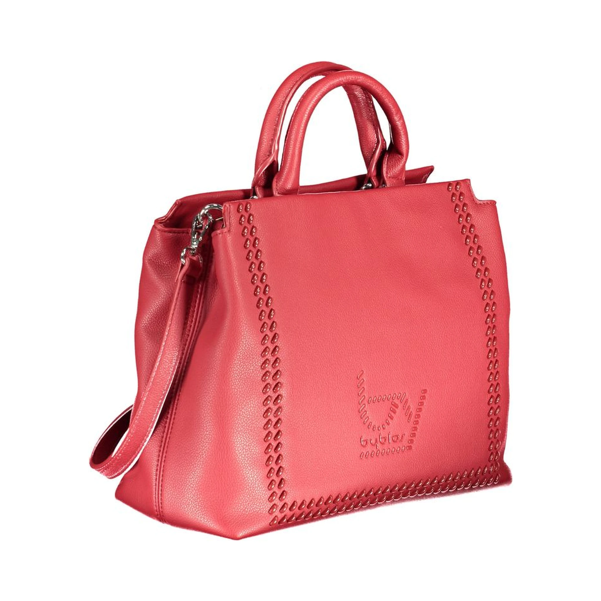 Red Polyethylene Handbag