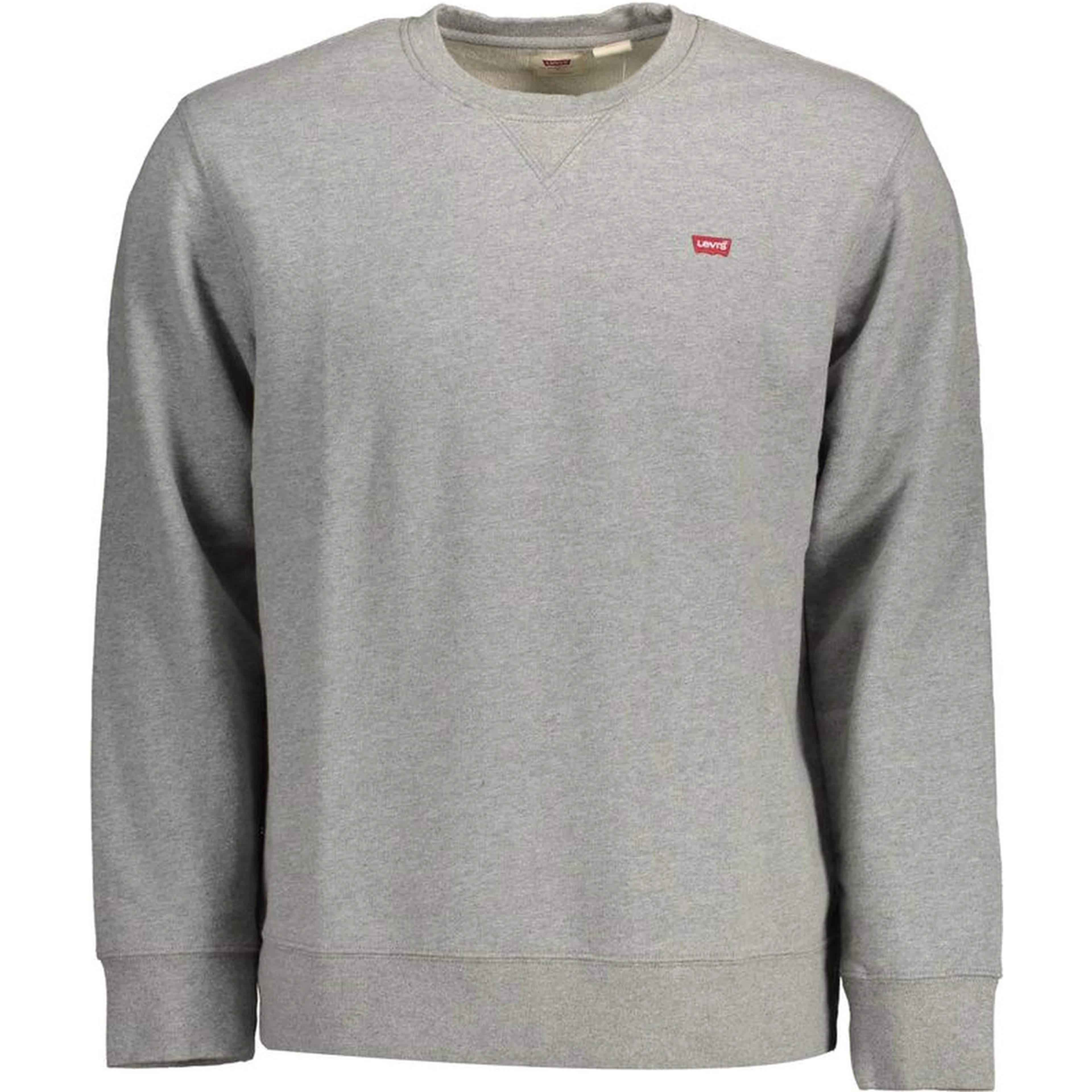 Gray Cotton Mens Sweater
