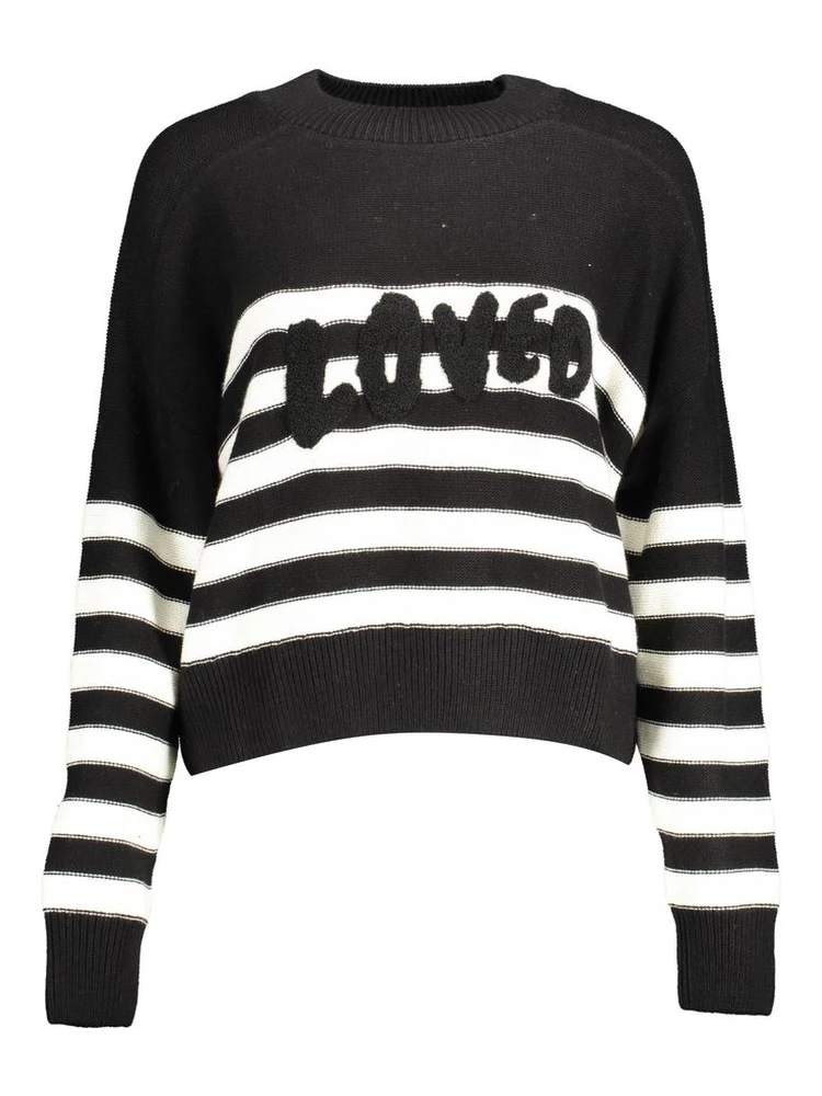 Black Cotton Sweater