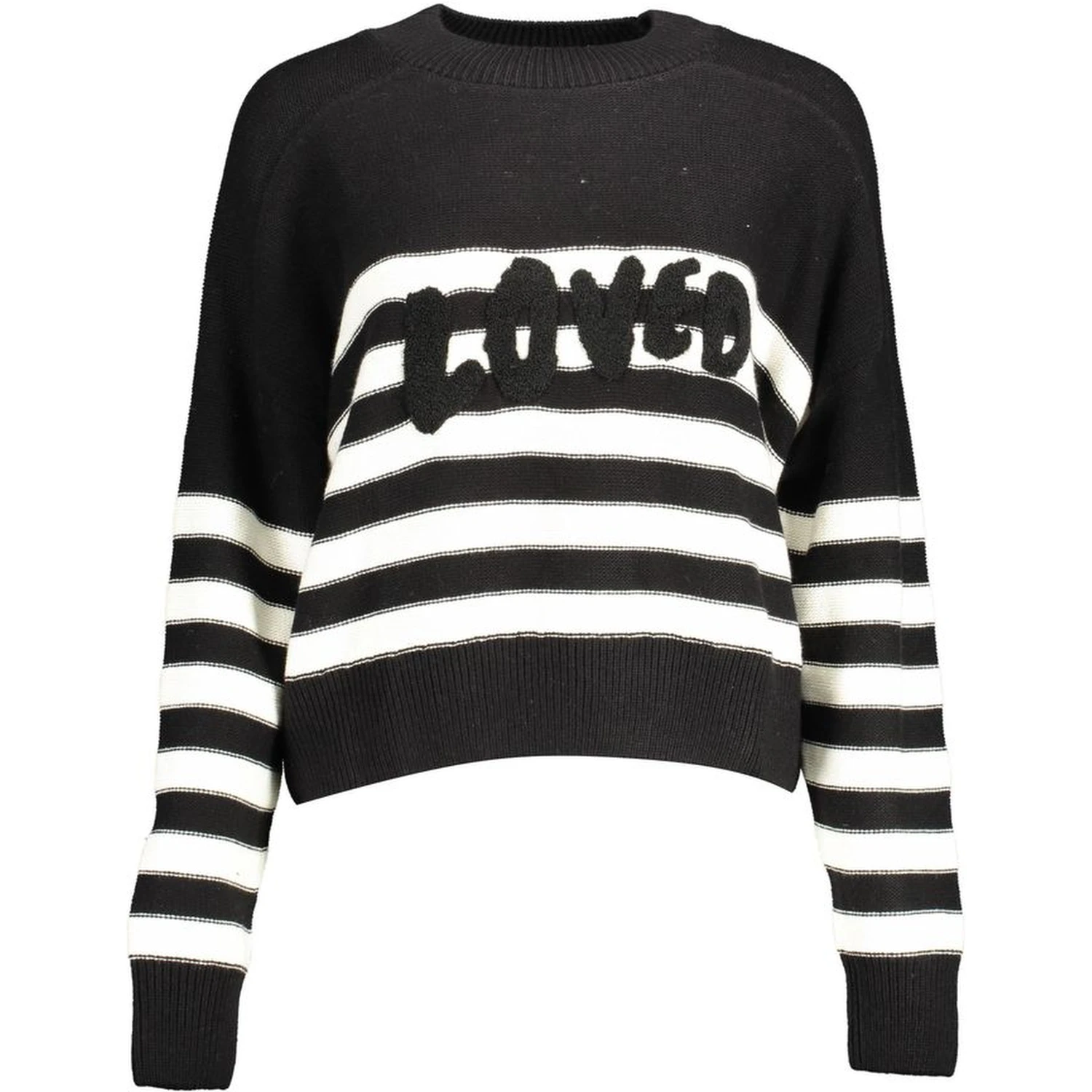 Black Cotton Sweater