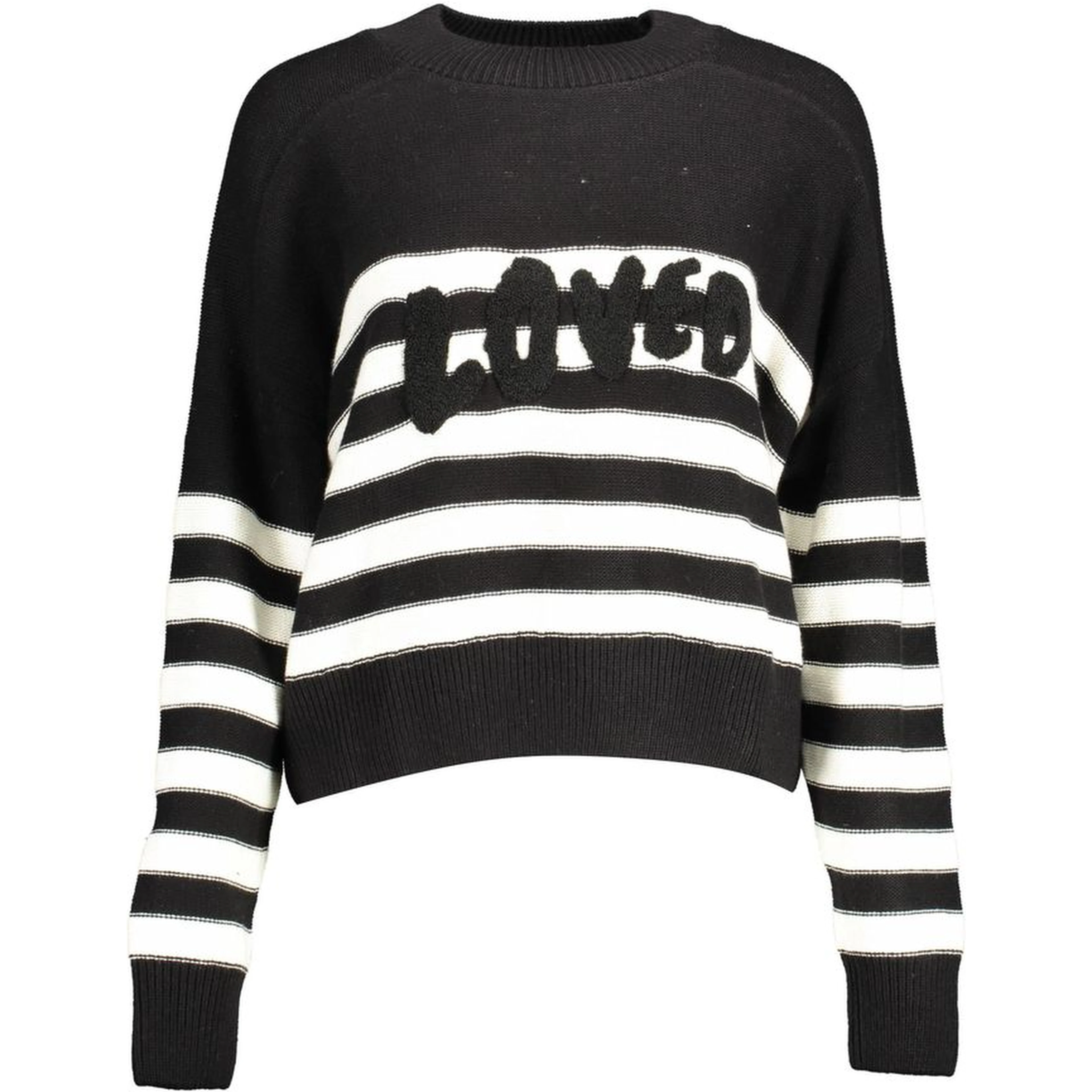 Black Cotton Sweater