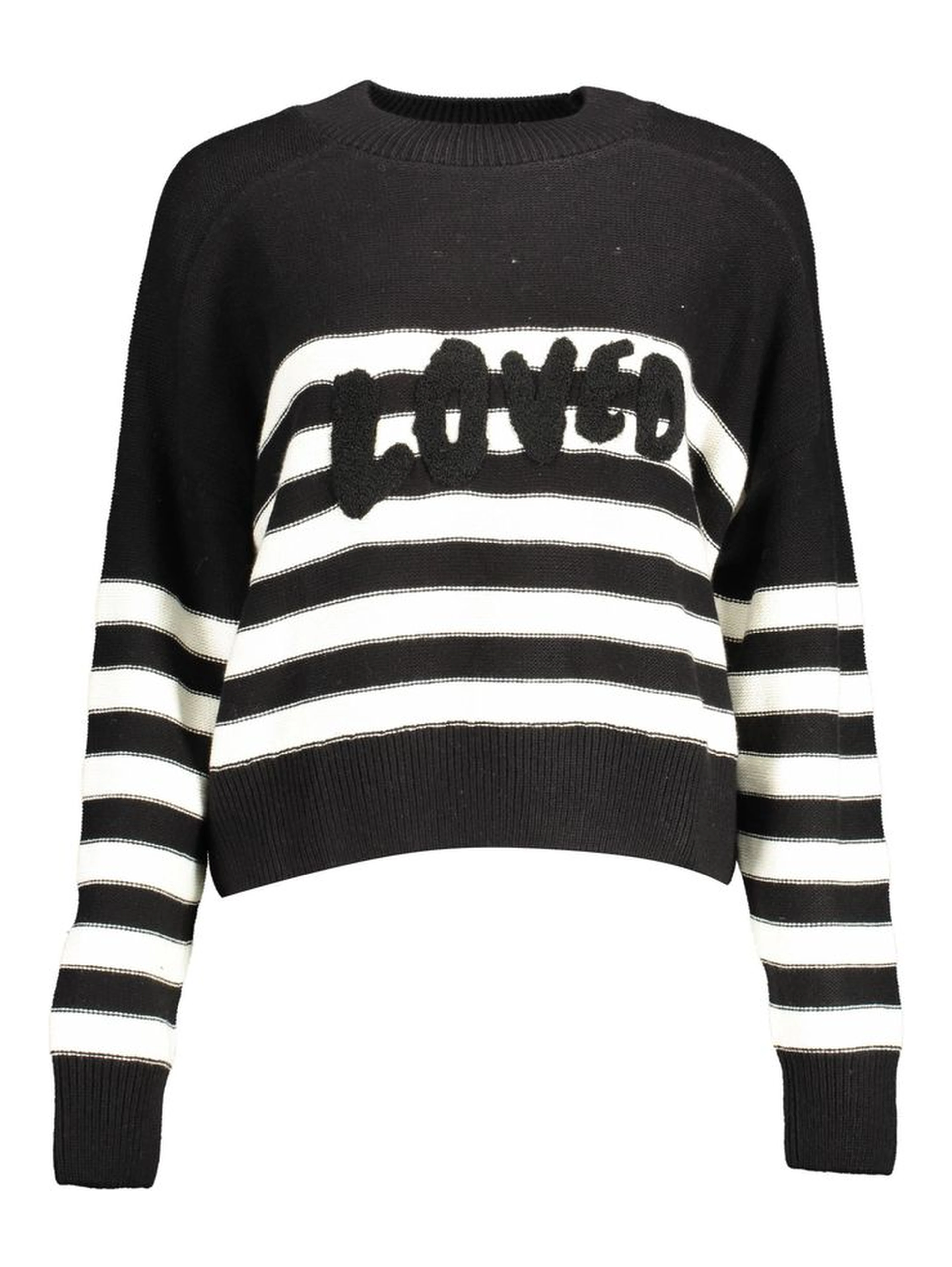 Black Cotton Sweater