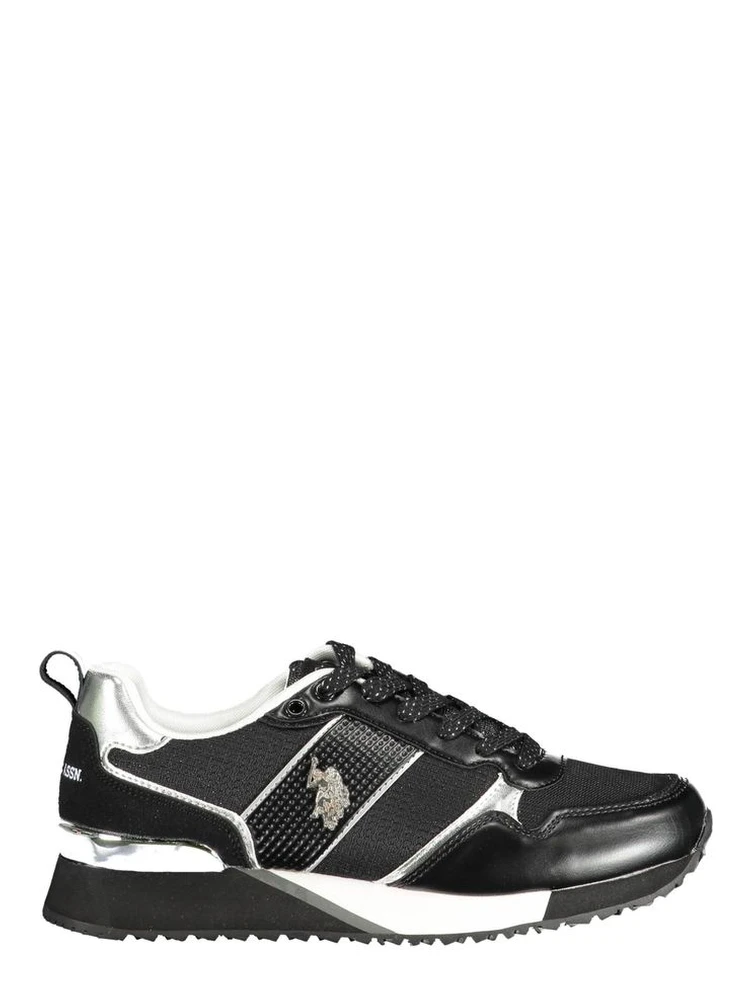 White Polyester Sneaker