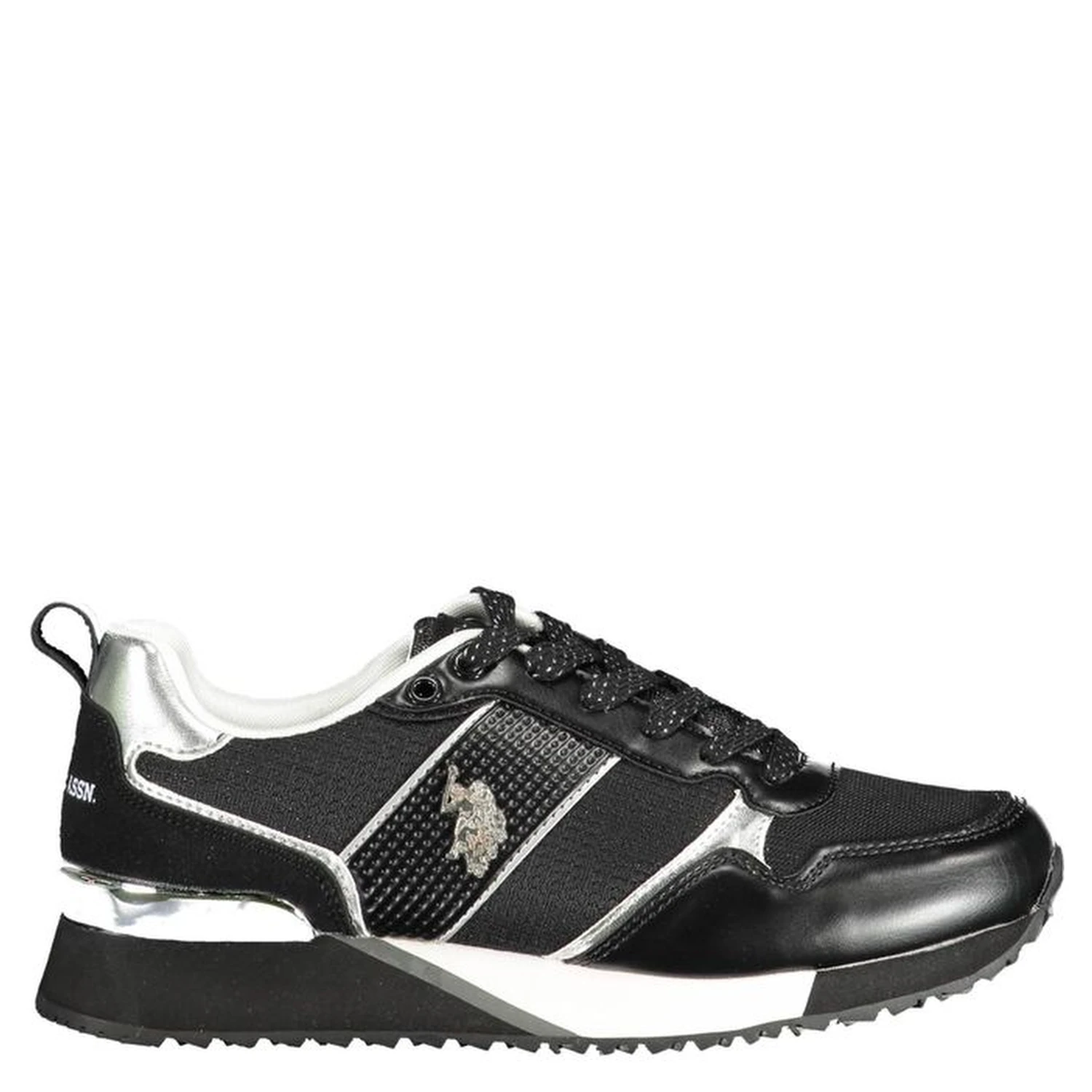 White Polyester Sneaker