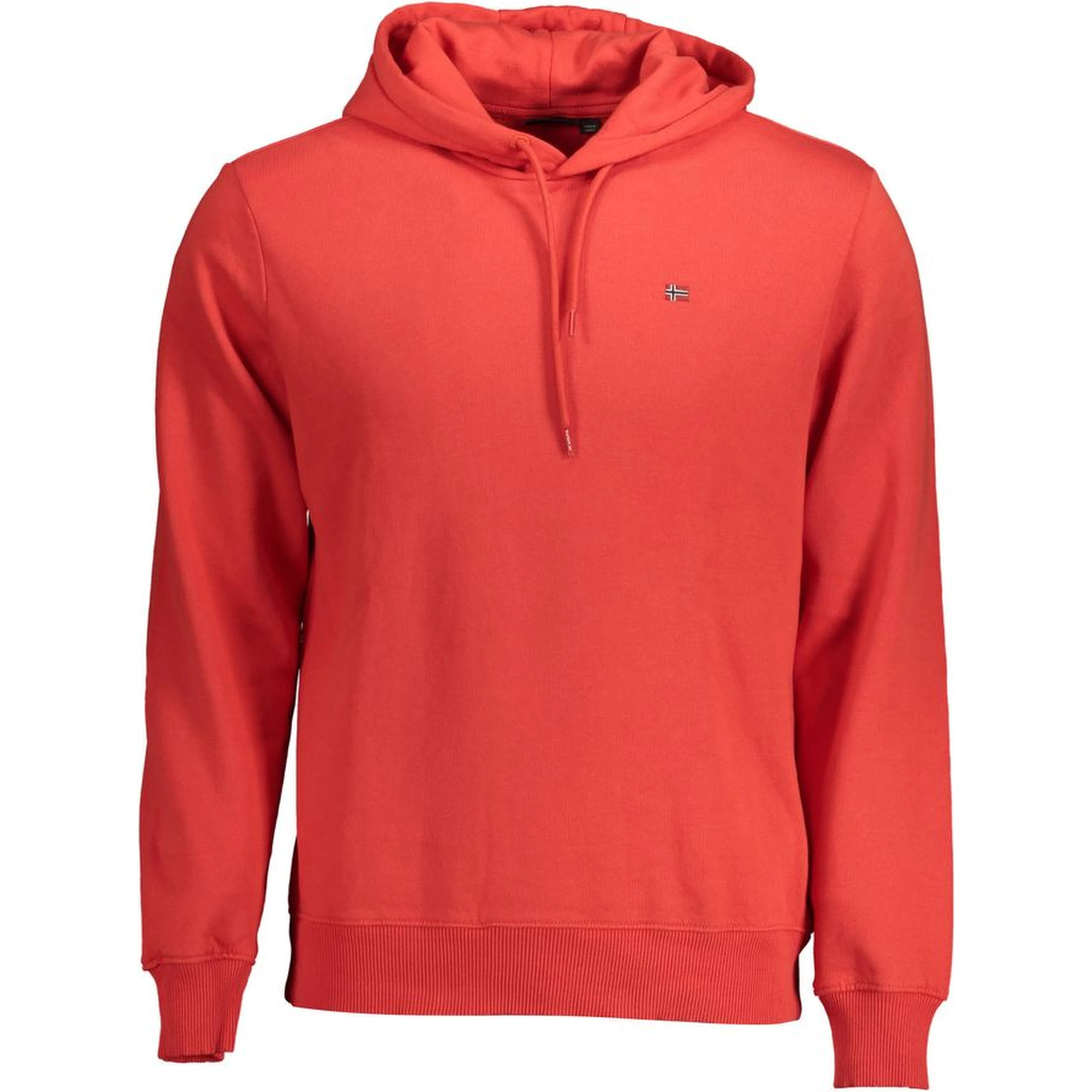 Red Cotton Men Sweater