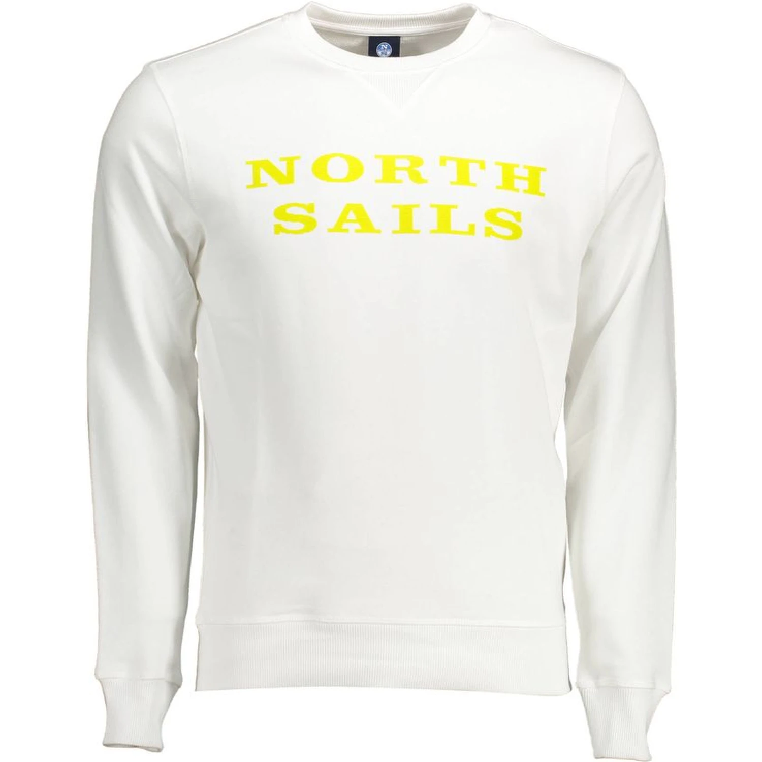White Cotton Men Sweater