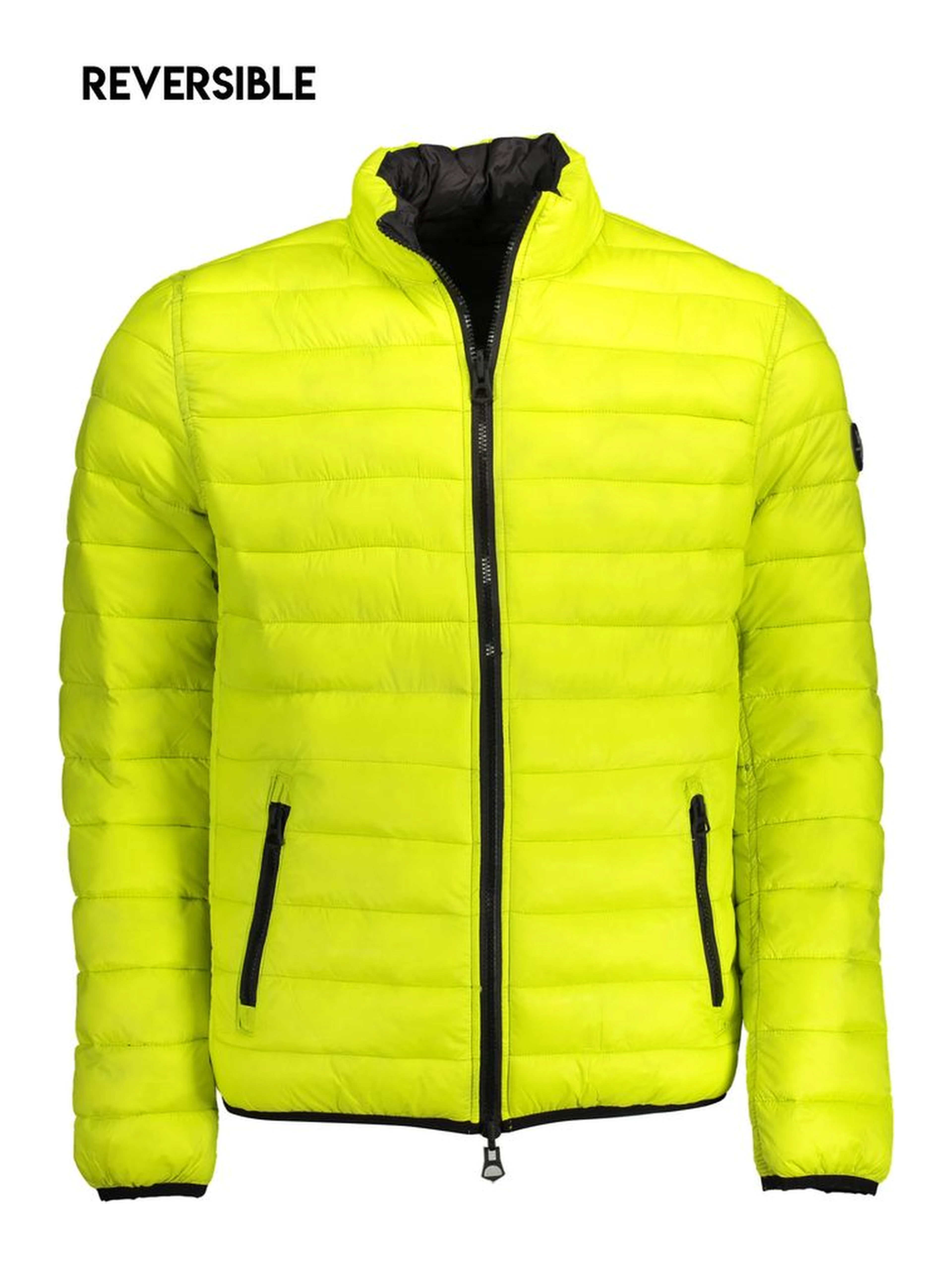 Yellow Nylon Jackets & Coat