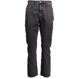 Black Cotton Women's Jean