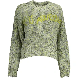 Green Polyester Sweater