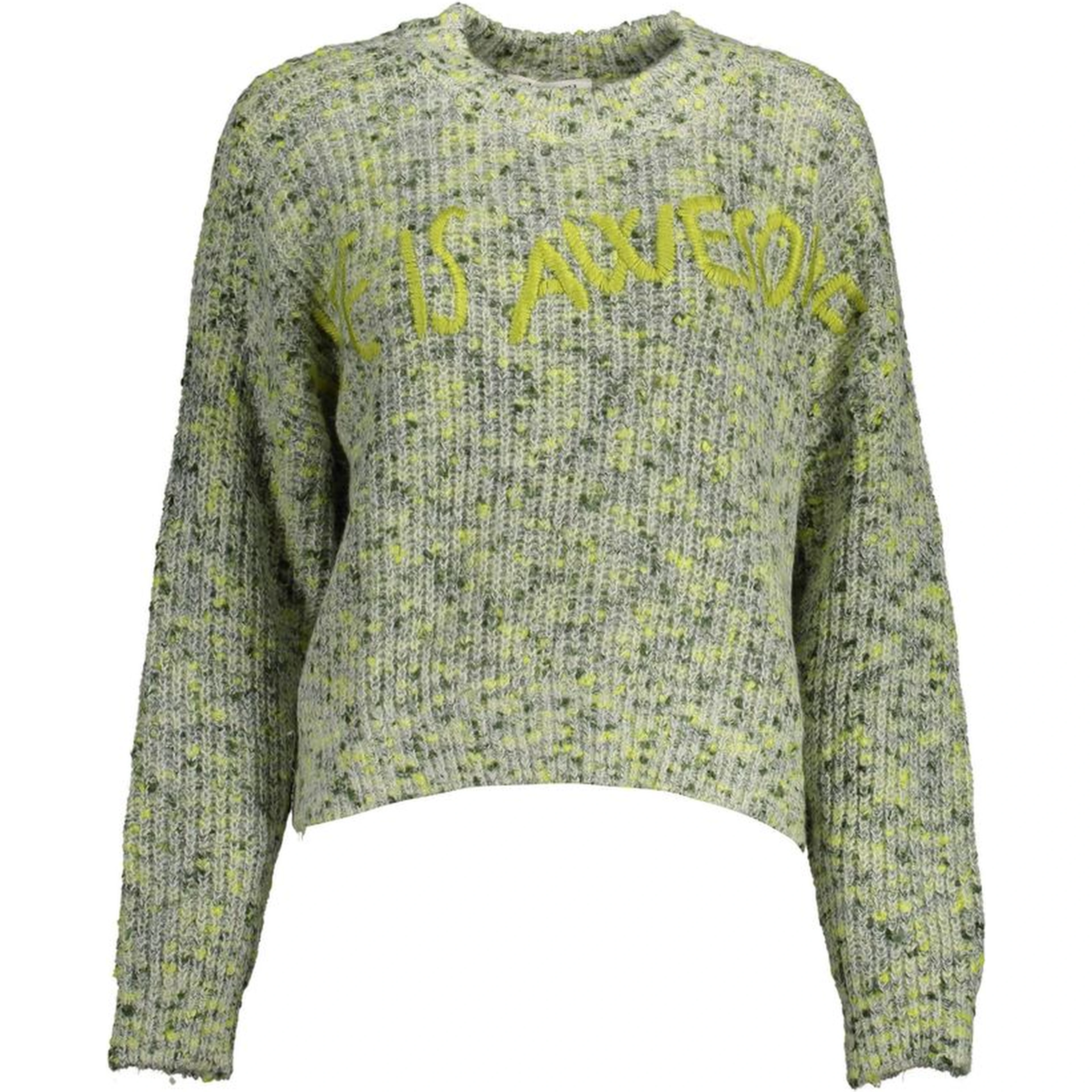 Green Polyester Sweater