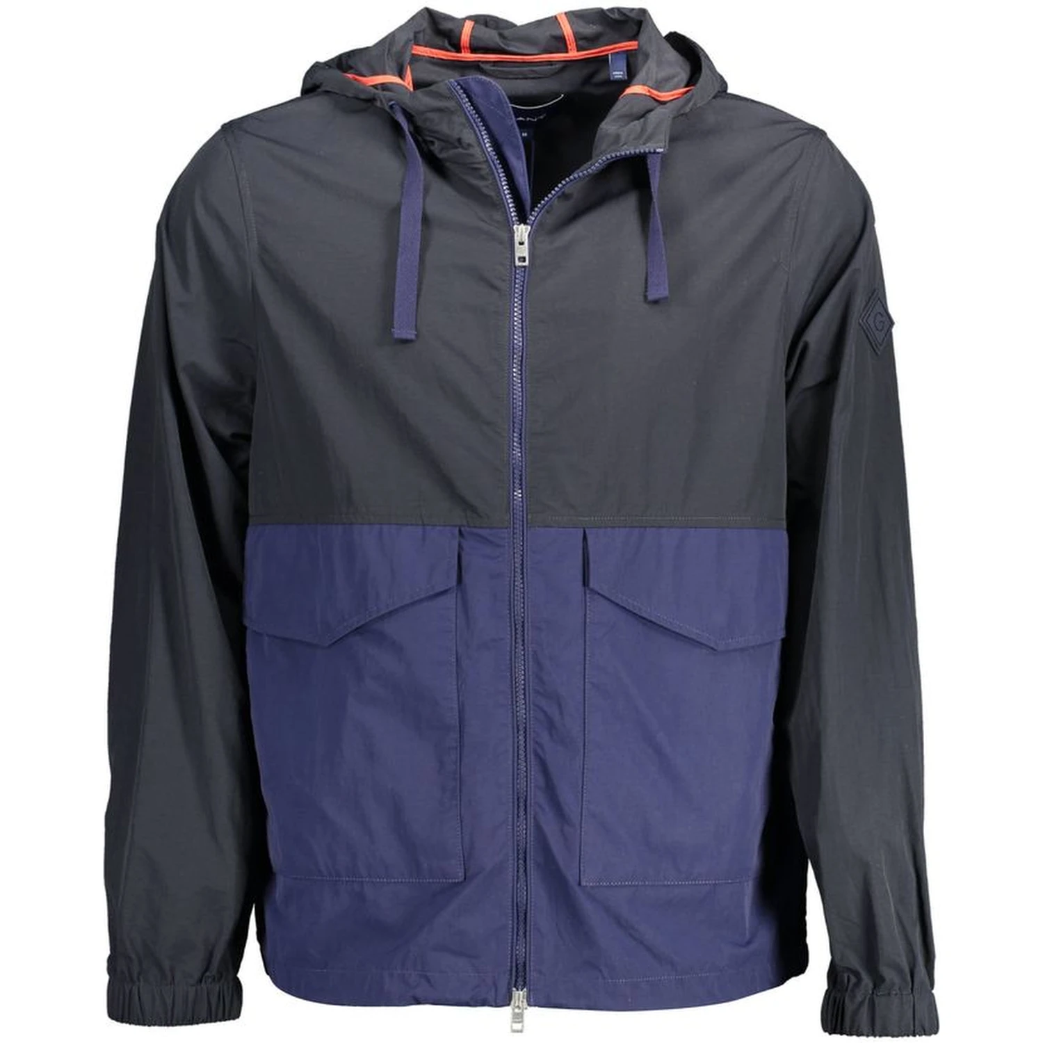 Blue Polyamide Men Jacket